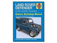 DEFENDER WORKSHOP MANUAL