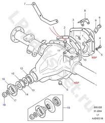 x110/130 Rear Axle