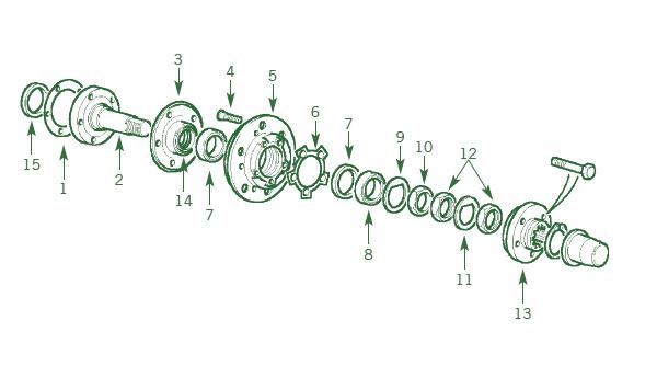 Defender 90 Hubs