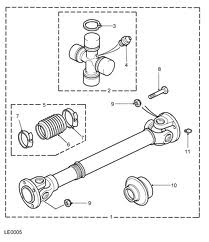 90 Front Propshafts