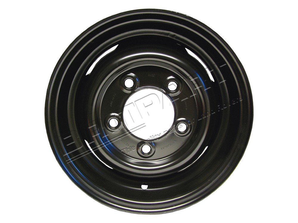 ROAD WHEEL (TUBED BLACK)