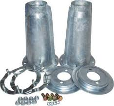 Front Shock Absorber Mounting Turret Kit Galvanised (Britpart) DA1186