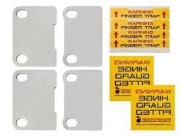 Bombproof Hinge Guards - 2 Door Kit