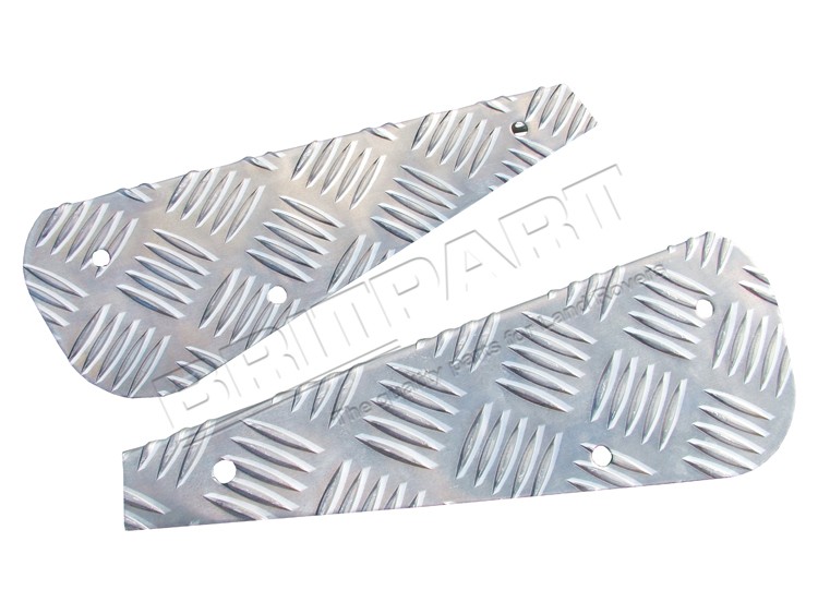 DEFENDER  90 ALLOY MUDFLAP BRACKETS REAR