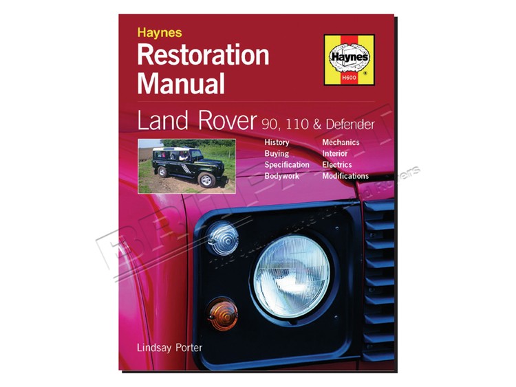 HAYNES RESTORATION MANUAL DEFENDER (DA3040)
