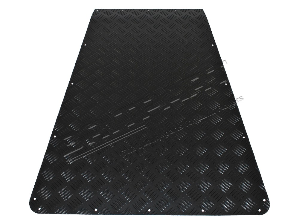 Alloy Bonnet Protector Curved Plate/Pre-Drilled (Britpart) Defender All 1983-2006 - DA3081