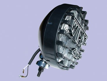 PAIR 8 INCH WIPAC DRIVING LAMPS IN BLACK (DA4088W)