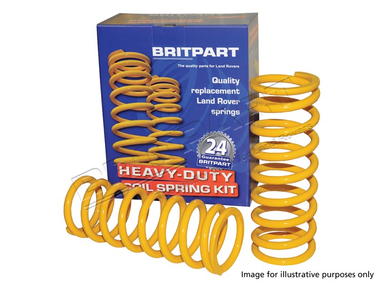 Britpart Rear Coil Springs Medium Load +40mm lift (Britpart) DA4197
