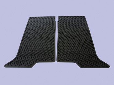 RUBBER MAT SET REAR DISCO TD5 (DA4425)