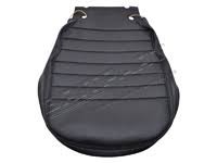 Seat Cover Centre Base - Black Vinyl (Britpart) DA4589