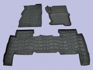 Rubber Footwell Mat Set Range Rover Sport RHD (Britpart) DA4804