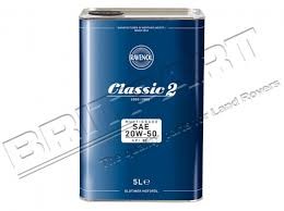 DA4964 - SAE 20W50 CLASSIC ENGINE OIL (5L) - PETROL LAND ROVERS >1960