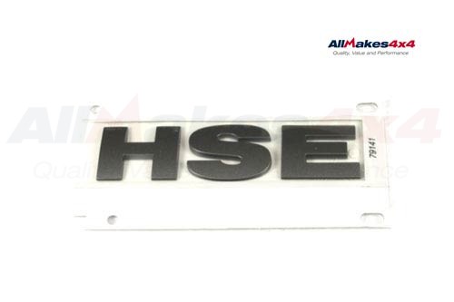 DECAL - MODEL IDENTIFICATION