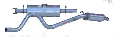 200 TDI DISCOVERY EXHAUST BOX AND TAILPIPE(ESR238)