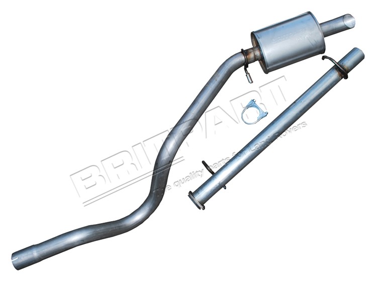 Exhaust Centre Bypass Pipe And Rear Silencer D1 300Tdi 94-98 (Britpart) ESR2391S