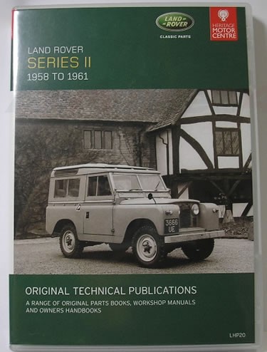 LAND ROVER SERIES II DVD 1958-