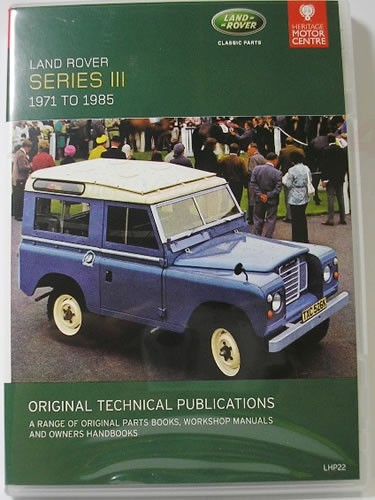 LANDROVER SERIES III DVD 1971-