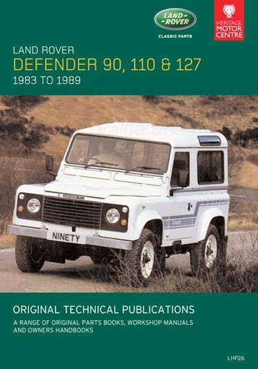 LANDROVER 90 110 127 DVD 83-89