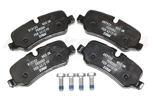 Brake Pad Set Rear (Britpart XD) LR134696 LR021316 LR019627 LR015519 SFP500140