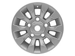 Alloy Wheel Sawtooth Style Silver 7 x 16 (Britpart) LR025862MNH