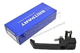 Door Handle Front LH 90/110 02- (Britpart) CXB500210PMA LR066530 (Large Barrel)