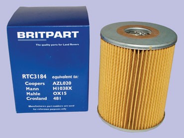 Oil Filter Series 2/3 (Britpart) RTC3184