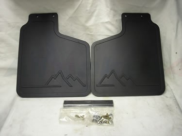MUDFLAP KIT FRONT (PAIR)