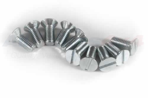 SLOTTED STEEL SCREWS