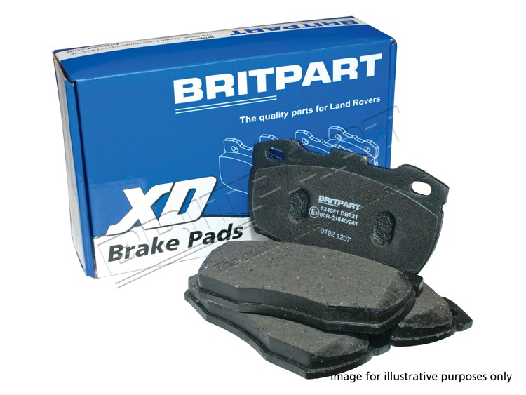Front Brake Pad Set For Brembo Calipers 05-10 (Britpart) SFP500070