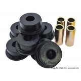 Front Panhard Rod Bush Polyurethane Black x2 ANR3410PY