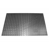 CHEQUER PLATE REAR FLOOR PLATE 110 HT/CSW