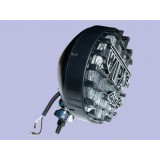 PAIR 8 INCH WIPAC DRIVING LAMPS IN BLACK (DA4088W)