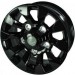 Alloy Wheel Sawtooth Style Black 7 x 16 (Britpart) LR025862
