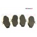 BRAKE PAD SET FRONT  AP BRAND SFP500150